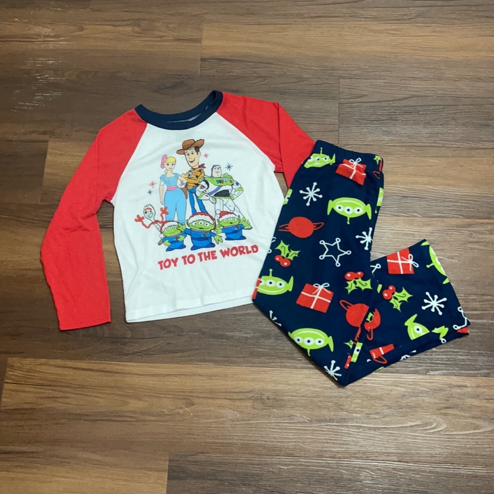 Boys Toy Story Christmas pajama set